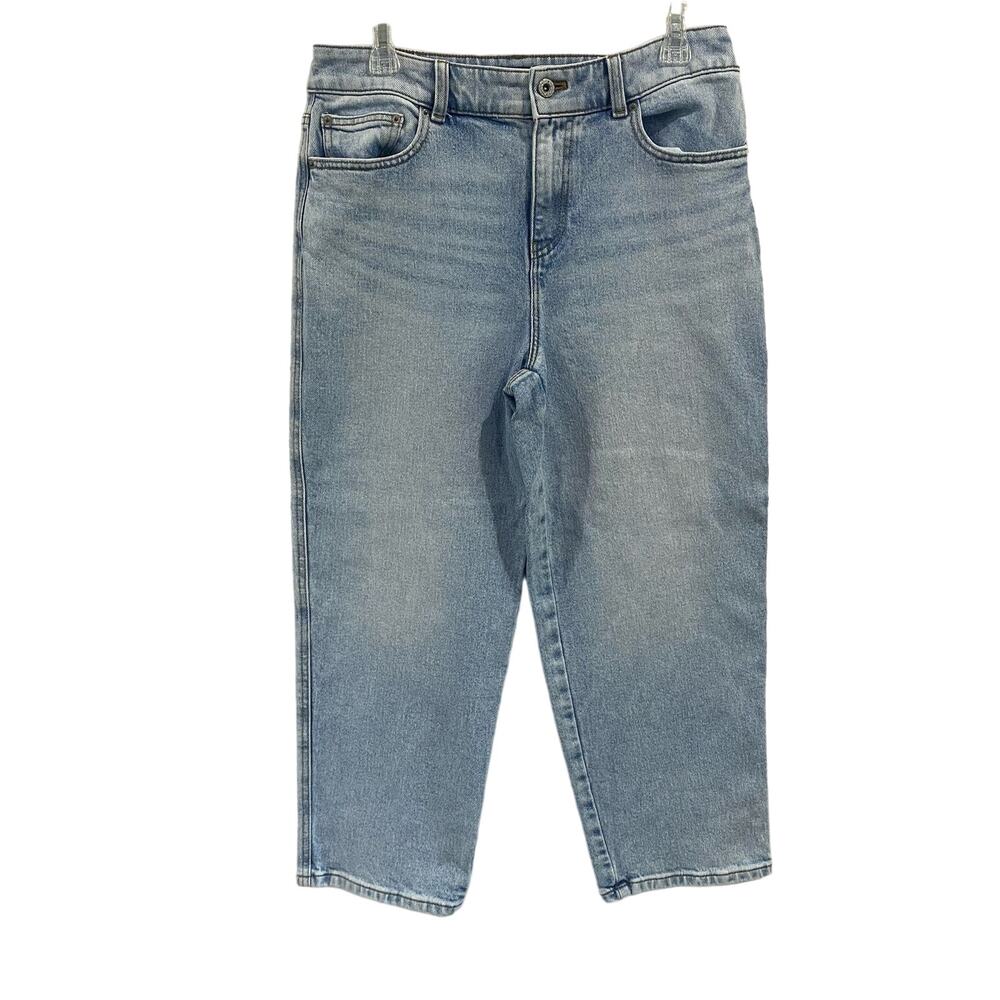 Talbots High Waist Straight Ankle Jeans in Lightwash Size 10P